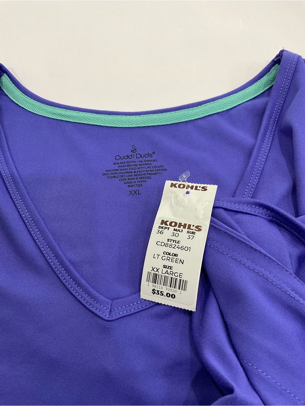 NWT Women’s Cuddl Duds 2-Piece Pajama Set - Picture 9 of 10